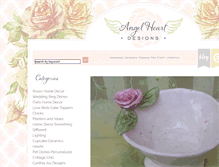 Tablet Screenshot of angelheartdesigns.com